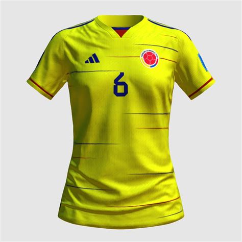 Adidas X Colombia Women Home Concept Wwc Fifa Kit Creator