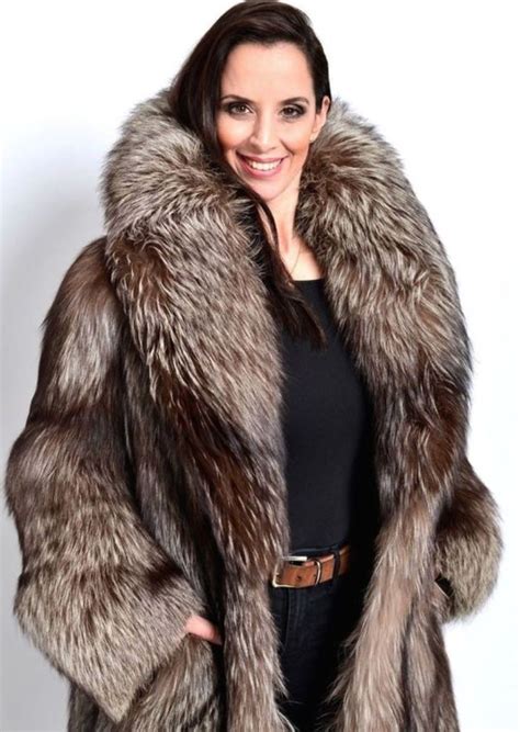 pin by stringman on silver fox girls fur coat real fur coat fur