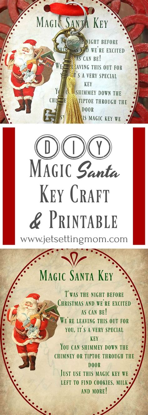 Free Printable Santas Magic Key Poem Printable Printable Word Searches