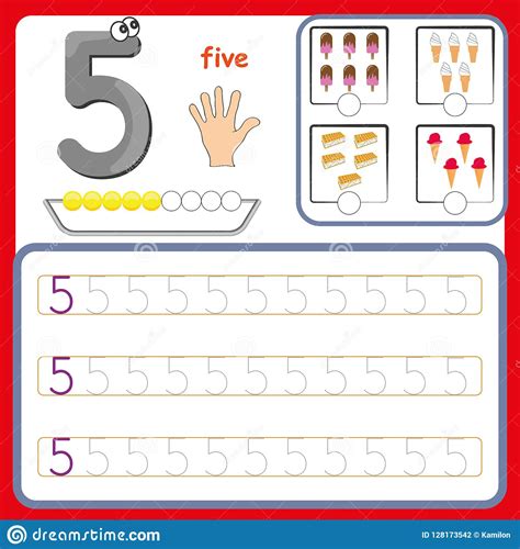 Numbers Worksheets For Kindergarten Worksheet24