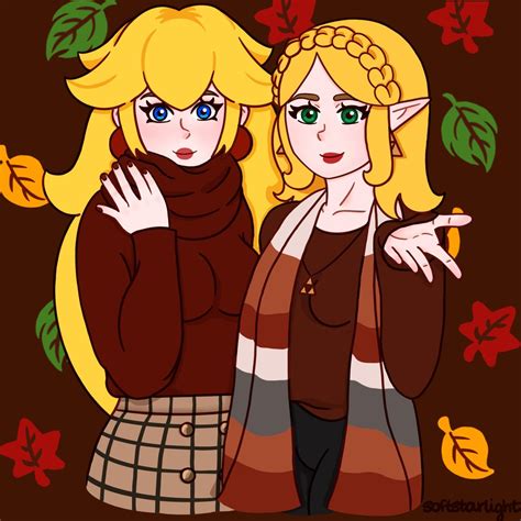 Oc Finished These Fall Girls Right As Soon As It Started Blizzarding Outside Botw Rzelda