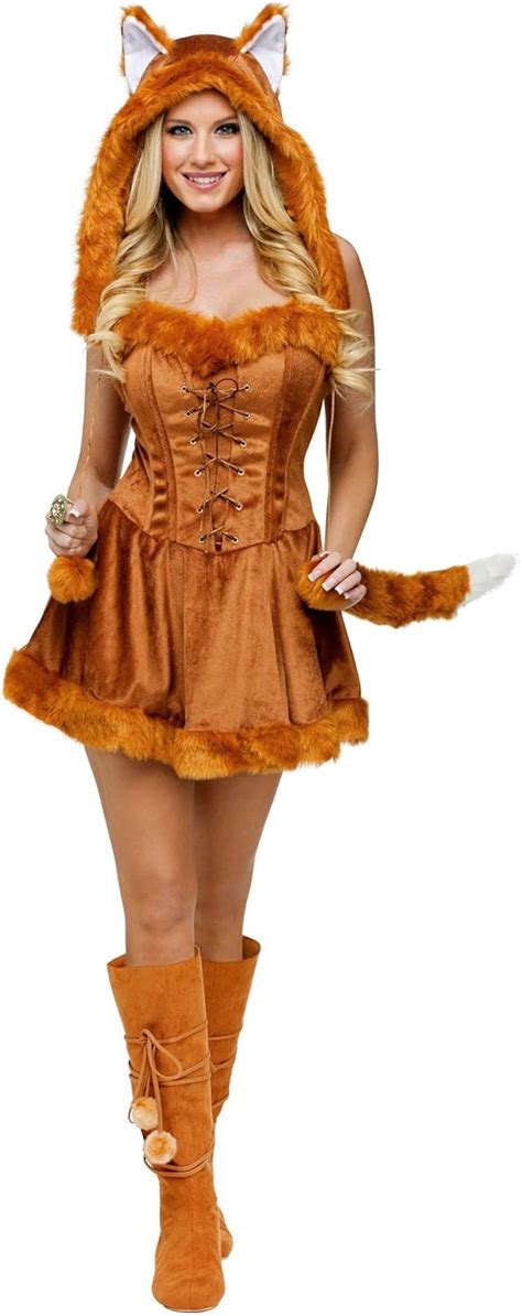 Generique Sexy Fox Costume For Women M L Uk 12 14 Uk Toys And Games