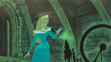 Animation Collection Original Production Animation Cel Of Princess Aurora From Sleeping Beauty
