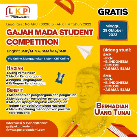 Gajah Mada Student Competition Lembaga Pakar Akademi