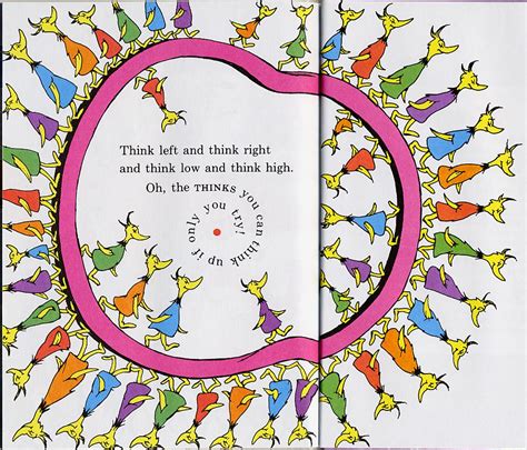 Dr Seuss From Oh The Thinks You Can Think 1975 Seuss Go For It
