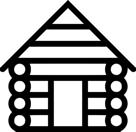 Log Cabin Svg Png Icon Free Download 432218 Onlinewebfontscom