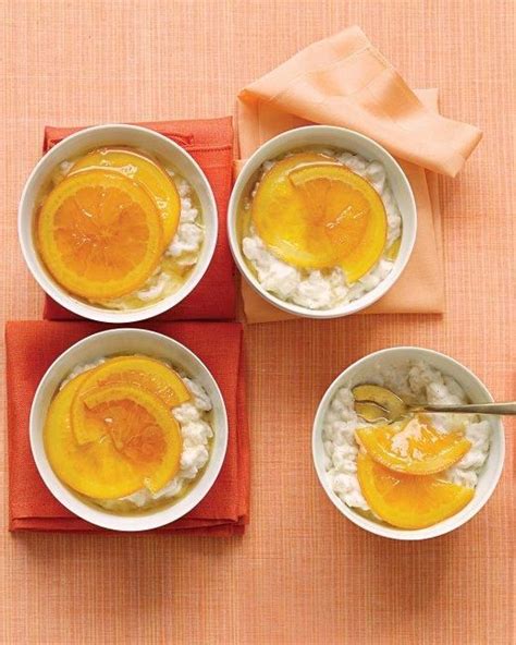 Vanilla stovetop pudding made with milk and a hint of butter. Vanilla Rice Puddings with Glazed Oranges | Receta ...