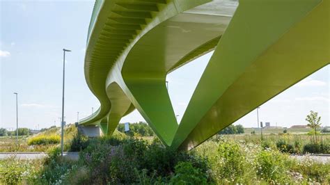 A Small Green Bridge That Saves Time For All Users Interreg Nwe