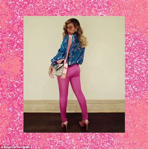 Beyonce Flaunts Her Bootylicious Curves In Tight Pants Daily Mail Online