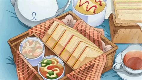Anime Foodie Cute Food Art Anime Bento Food Illustrations