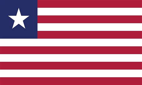 Flags Symbols And Currencies Of Liberia World Atlas
