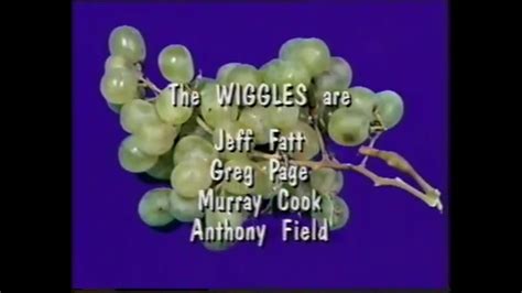 The Wiggles Yummy Yummy 1994 End Credits Youtube