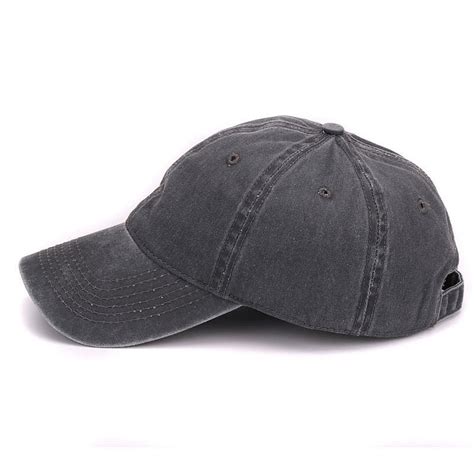 Hatlander Plain Dyed Sand Washed 100 Soft Cotton Cap Blank Baseball