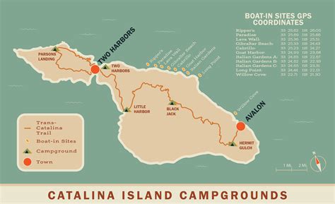 Two Harbors California Camping Visit Catalina Island