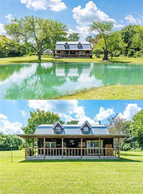 This Texas Style Mini Ranch Offers Quiet Country Living With City