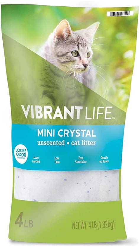 Vibrant Life Cat Litter Ultra Premium Crystals Litter Unscented Non