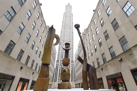 Free Outdoor Sculpture Garden Opens At Rockefeller Center 6sqft