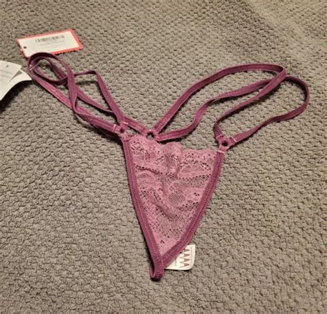 Wicked Weasel 610 Lola Micro Thong Violet Large String 25 00 Picclick