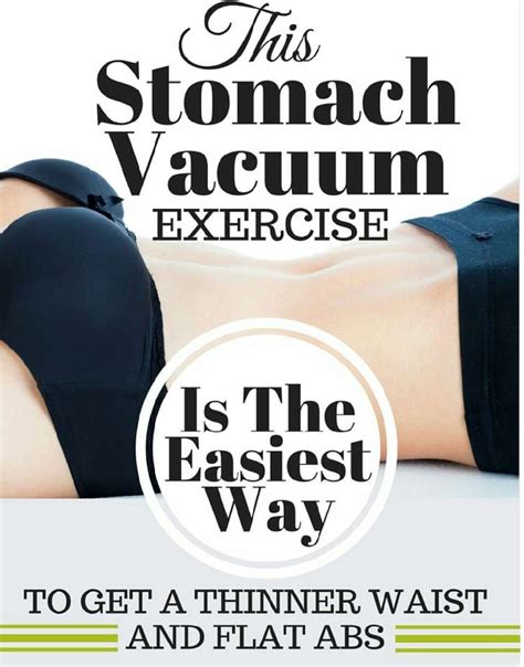 The Stomach Vacuum Exercise The Easiest Way To Get A Thinner Waist