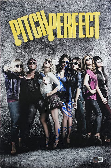 anna camp and alexis knapp pitch perfect authentic signed 12x18 photo bas bb22909