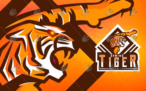 Stunning Tiger Esports Logo Tiger Mascot Logo For Sale Lobotz