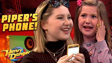 Every Time Piper Was On Her Phone 📞 Henry Danger Youtube