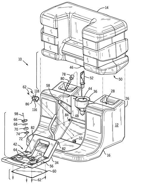 23 packaging information case dimensions 25 x 9 x 15 Patent US6296626 - Eye wash station - Google Patents