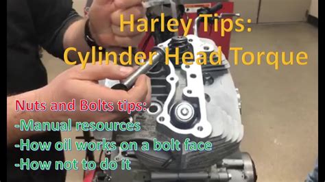 How To Install A Harley Davidson Cylinder Head Using A Torque Angle