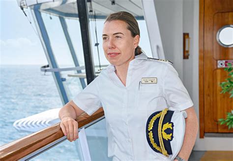 Aida Cruises Names First German Female Captain Crew Center