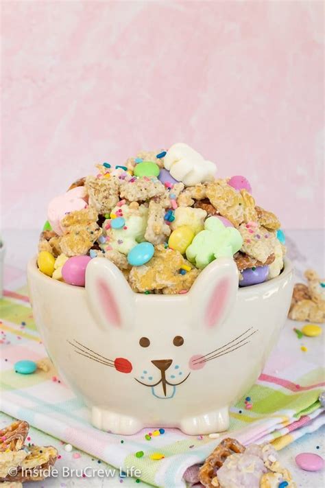 Easter Bunny Snack Mix Recipe Easter Snacks Easter Candy Easter