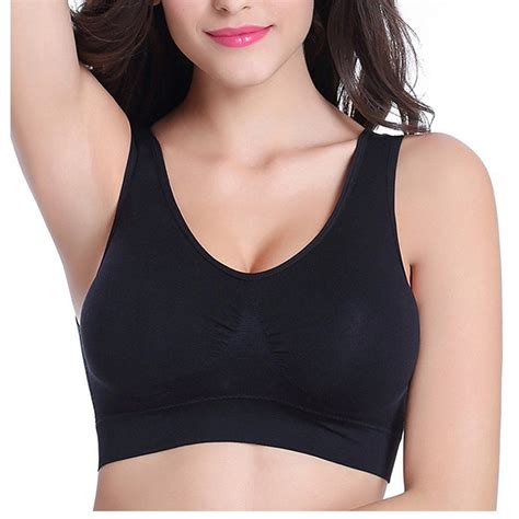 Sexy Womens Seamless Padded Bra Leisure Crop Top Vest New Adjustment