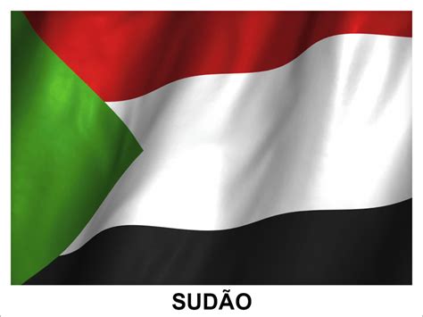 bandeira adesiva do sudão 7 5 x 10 cm elo7 produtos especiais