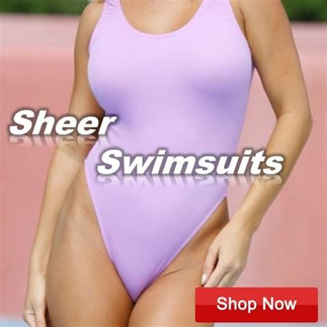 See Through One Piece Swimsuits One Pieces Are Far Sexier Than