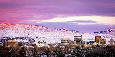 Boise Idaho Sunset Photograph By Matthew Alberts Fine Art America