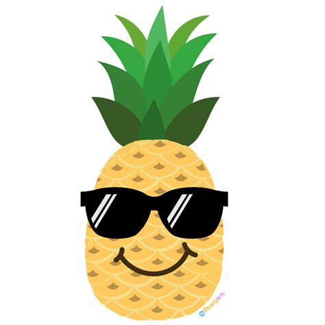 Free Cute Pineapple Clipart Royalty Free Pearly Arts