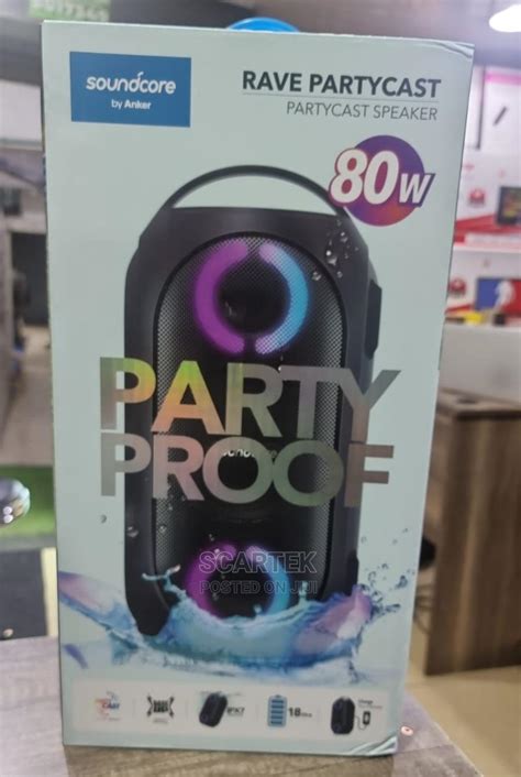 Anker Rave Party Cast 80w In Nairobi Central Audio And Music Equipment