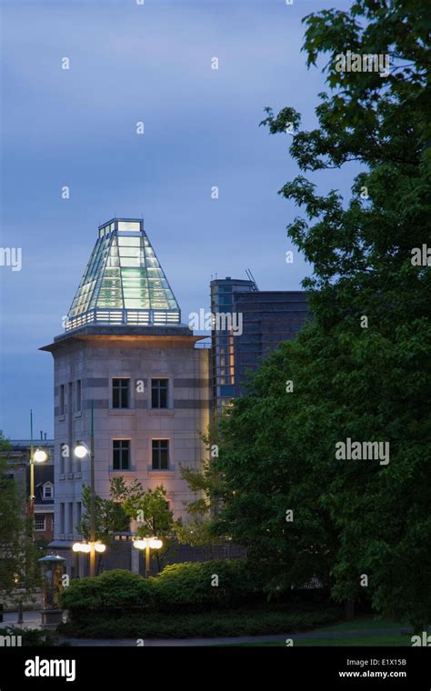 The United States Of America Us Embassy Building Through Majors Hill