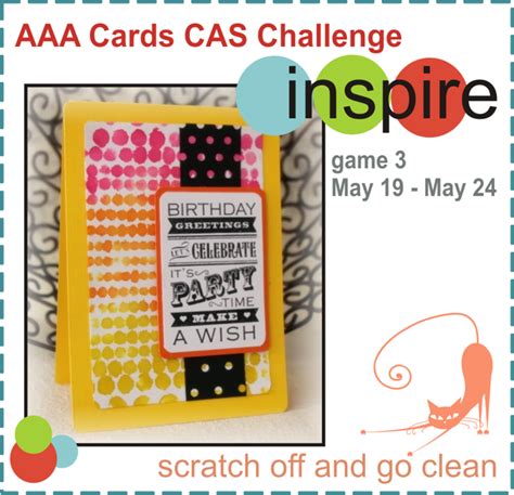 Check spelling or type a new query. AAA Cards: Welcome to AAA Cards CAS Challenge, Game 3 "Inspire"