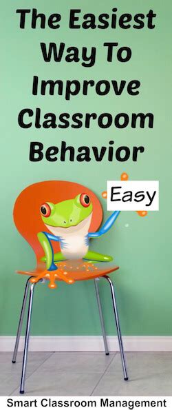 The Easiest Way To Improve Classroom Behavior Smart Classroom Management