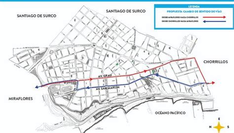 Barranco Modificarán Sentido A Avenidas Grau Y San Martín Lima Peru21