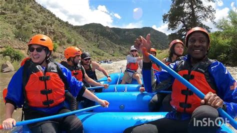 rafting in colorado exhilarating youtube