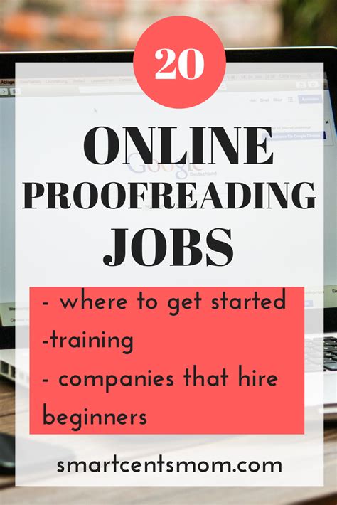 Smart Cents Mom » Blog Archive 20 Online Proofreading Jobs ...