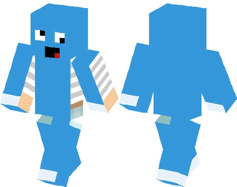 Derpy Blue Minecraft Skin Minecraft Hub