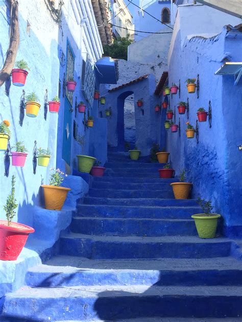 I Was Just In The Blue City Of Chefchaouen Morocco Last Week They Don
