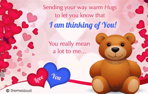 You Mean A Lot To Me Thinking Of You Free Thinking Of You Ecards
