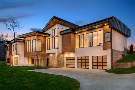 This Ultra Modern Custom Home Looked Absolutely Stunning In The