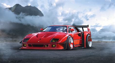 Ferrari F40 Wallpapers Top Free Ferrari F40 Backgrounds Wallpaperaccess