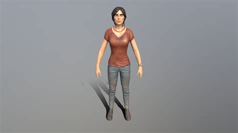 Chloe Frazer Uncharted The Lost Legacy 3d Model By