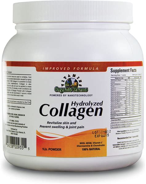 Collagen Complex Hydrolyzed 1lb 16oz Powder Nourishes And Revitalizes Your Body 100