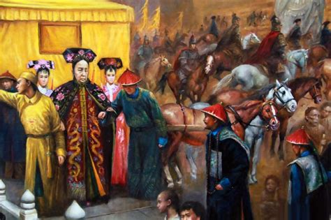 Get inspired by our community of talented artists. Empress Cixi inspecting the Army of the Qing Dynasty ...